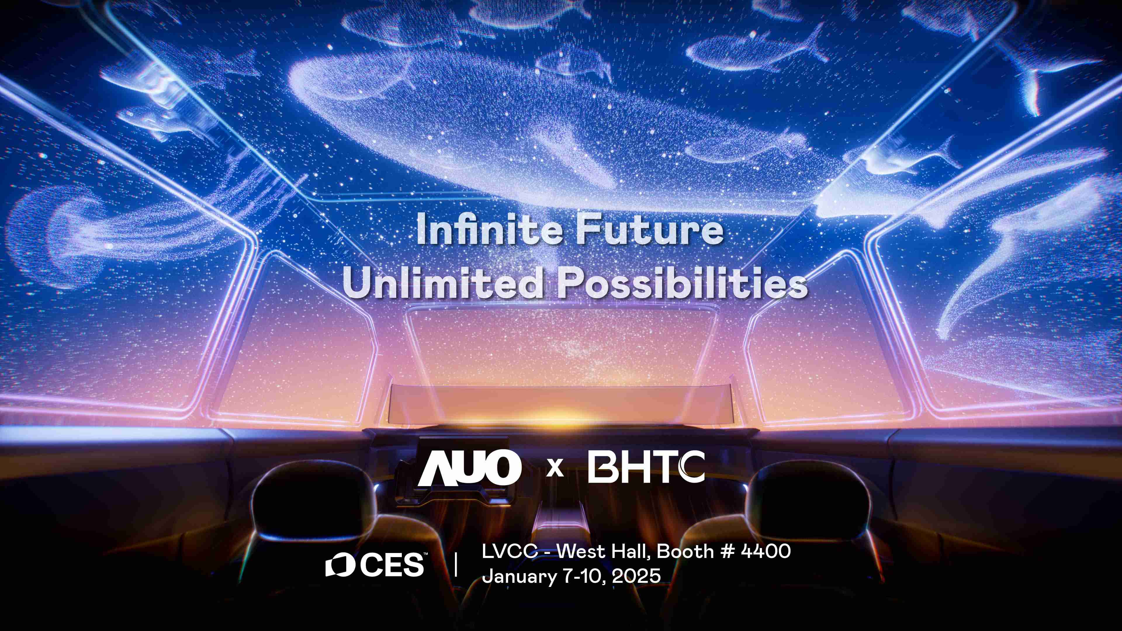 尊龙z6以Infinite Future, Unlimited Possibilies为主题，，，，联合BHTC于CES 2025扩大规模展出